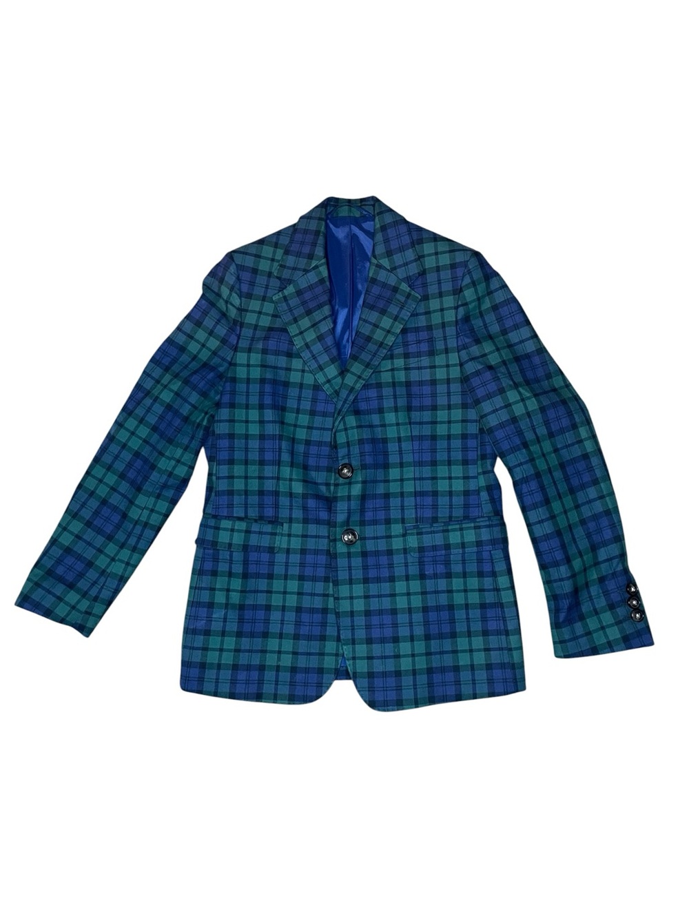 Vineyard Vines Kids Tartan Plaid  Blazer-Boys Size 10
